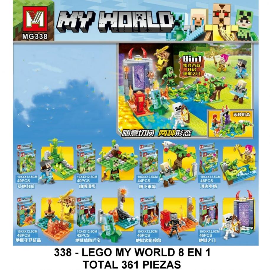 Lego minecraft 8 en 1 cheap