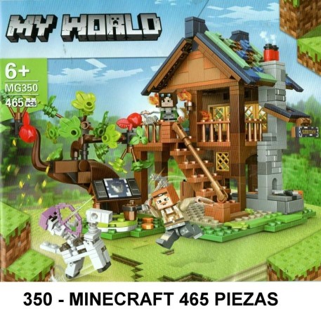 MINECRAFT - CASA -  465 PIEZAS - F5