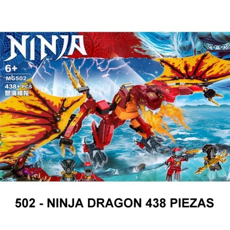 NINJA DRAGON 438 PIEZAS - A2