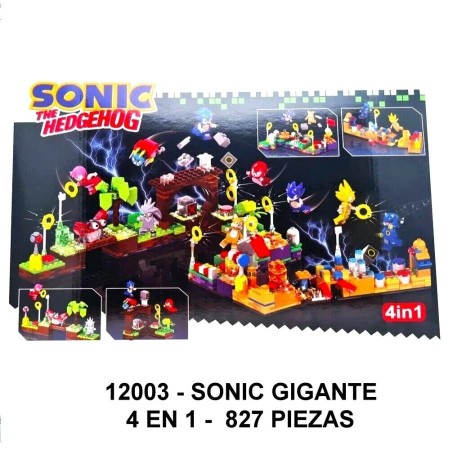 SONIC GIGANTE 4 EN 1 - 827 PIEZAS - C4