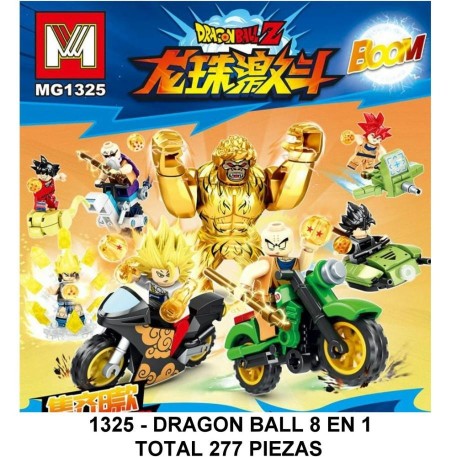 DRAGON BALL 8 EN 1 - TOTAL 277 PIEZAS - C5