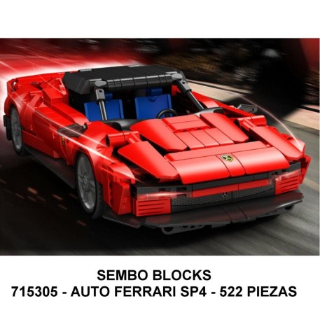 AUTO FERRARI SP4 - 522 PIEZAS - F2