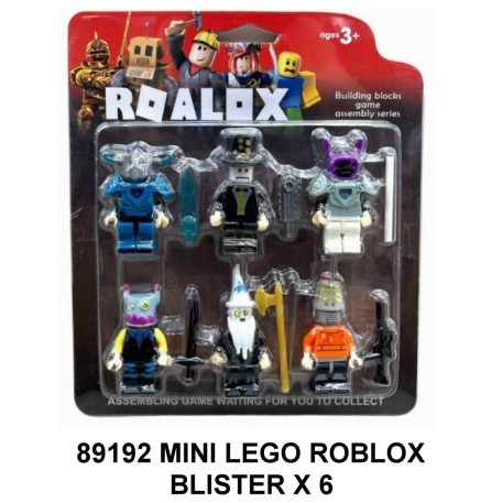 MINI LEGO MUÑECOS ROBLOX BLISTER X 6 - C2