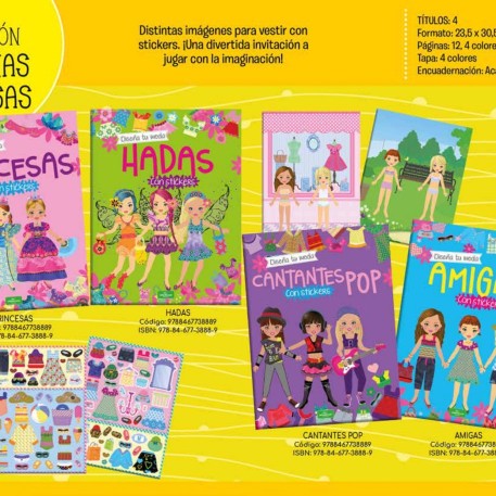 COLECCION PEQUEÑAS PRINCESAS - PRECIO X 4 TITULOS