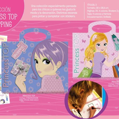 COLECCION PRINCESS TOP SHOPPING 2 TITULOS