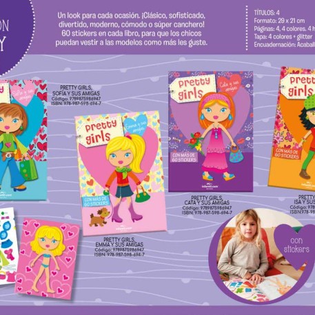 COLECCION PRETTY GIRLS - PRECIO X 3 TITULOS