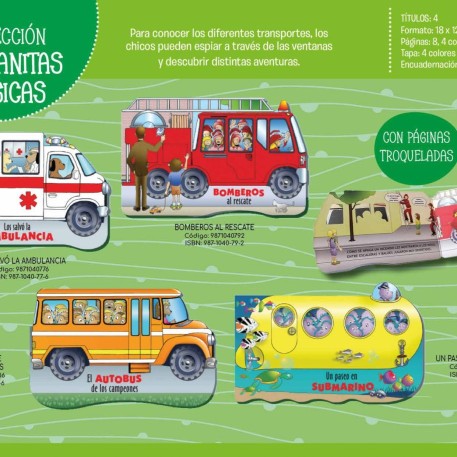 COLECCION VENTANITAS MAGICAS - PRECIO X 4 TITULOS