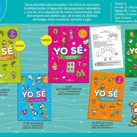 COLECCION YO SE - PRECIO X 5 TITULOS