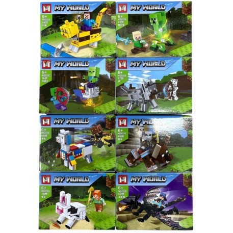 MYWORLD 8 EN 1 - TOTAL 643 PIEZAS - F3