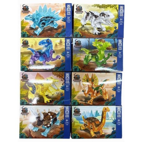 LEGO DINOSAURIOS X 8 - CRISTAL - G3